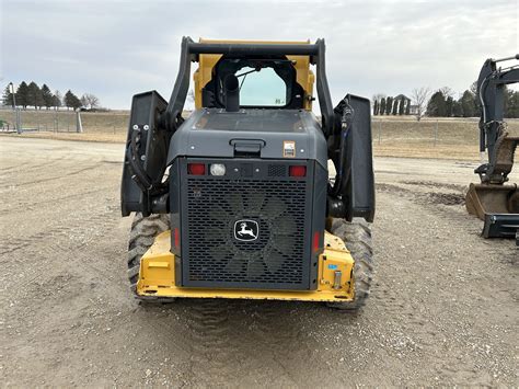 deere 332 skid steer with grapple attachment|john deere 332g joystick.